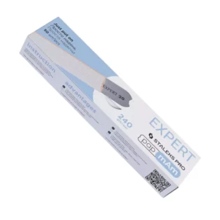 Replacement files white papmAm for straight file 240 grit STALEKS PRO EXPERT 20 50 pcs DFCE-20-240w
