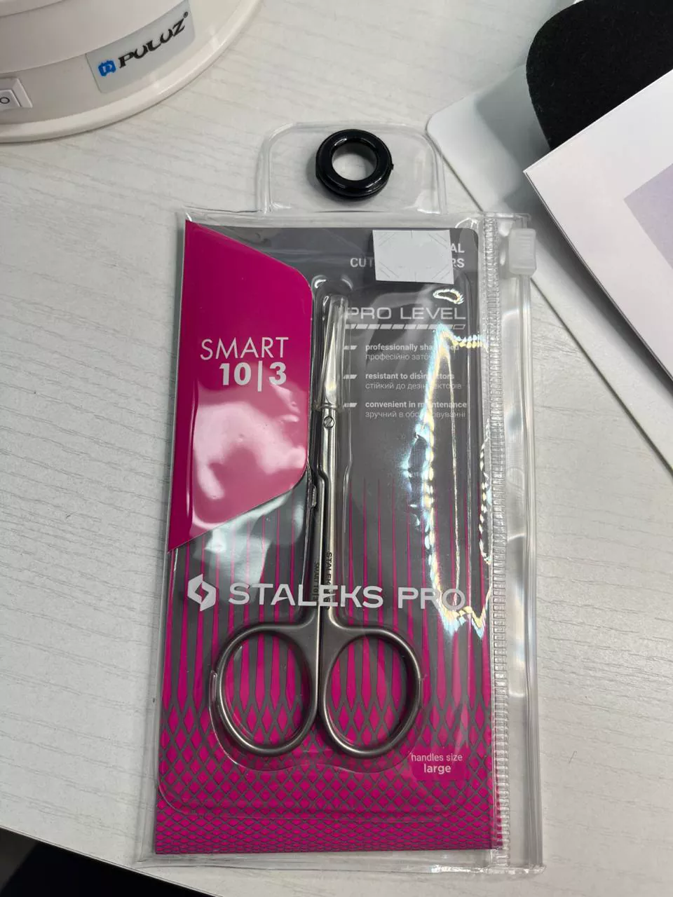 Manicure scissors Staleks Pro Smart 10 Type 3 SS-10/3 - Image 2