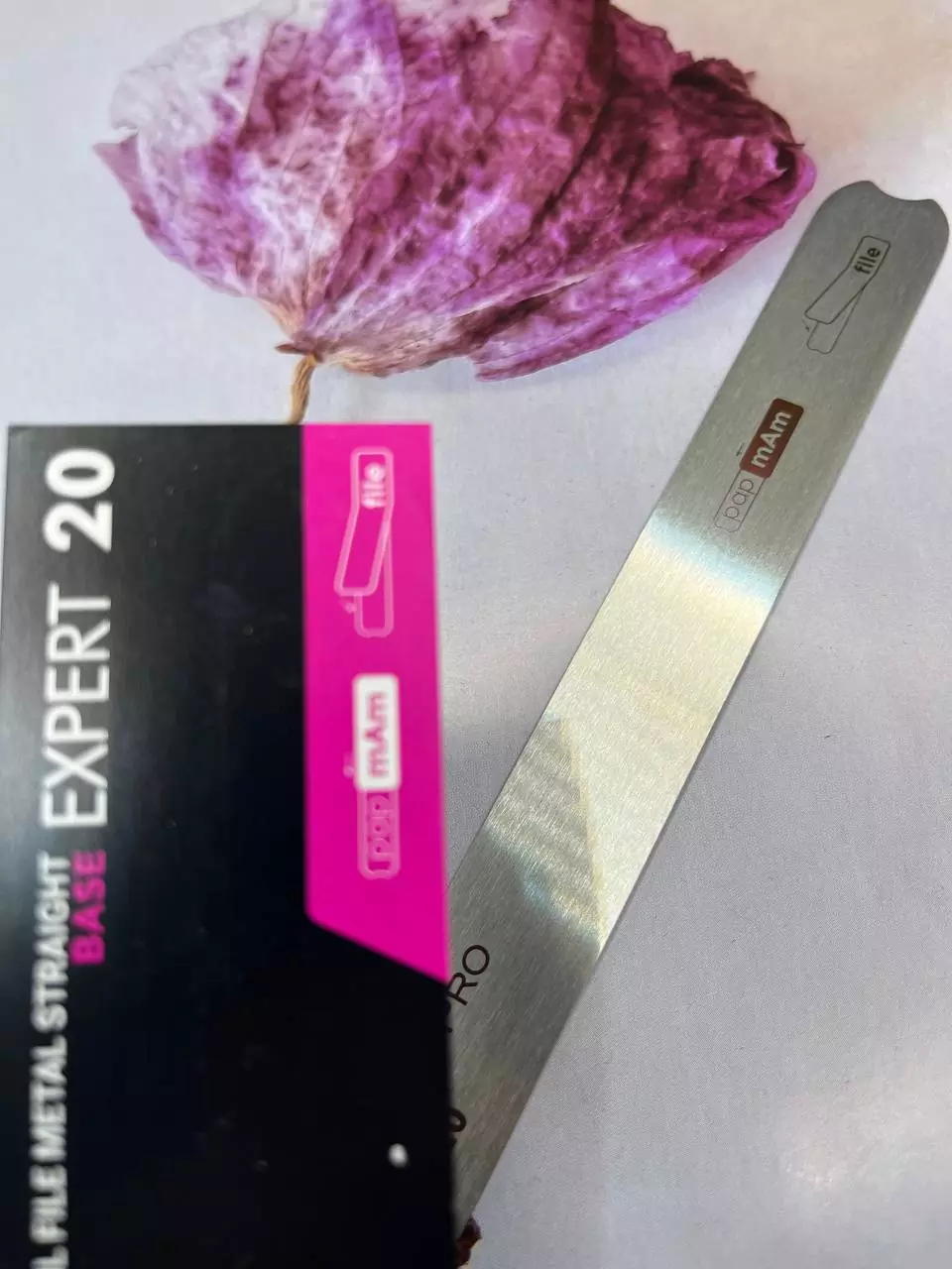 Metal base for straight nail file Staleks Pro Expert 20 - Image 3