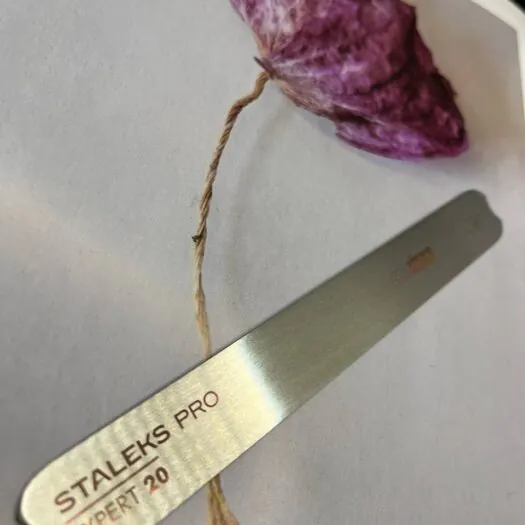 Metal base for straight nail file Staleks Pro Expert 20 - Image 4