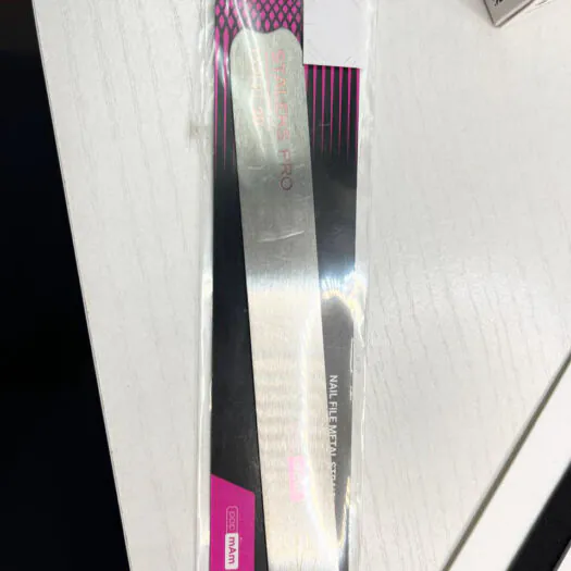 Metal base for straight nail file Staleks Pro Expert 20 - Image 2