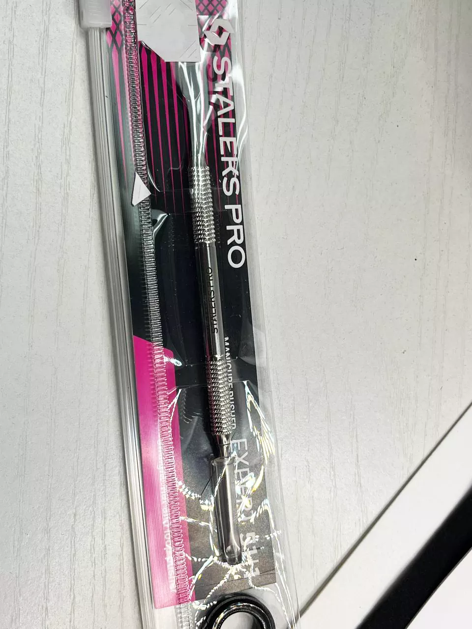 Manicure shovel Staleks Pro Expert 51 Type 1 (flat straight pusher + ring) PE-51/1 - Image 6