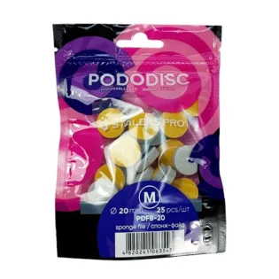 Disposable files-sponges for pedicure disc Pododisc Staleks Pro M (25 pcs)